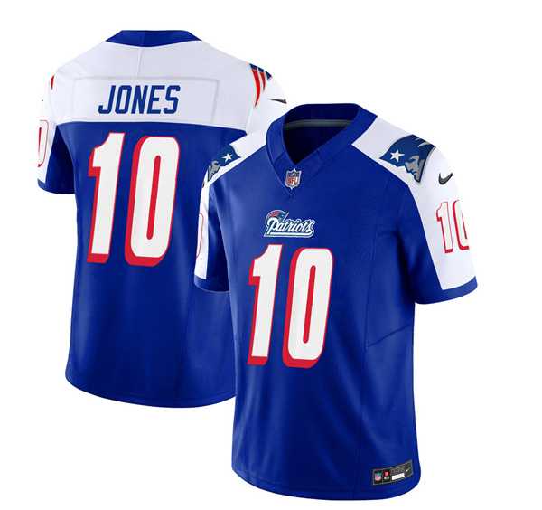 Men & Women & Youth New England Patriots #10 Mac Jones Blue White 2023 F.U.S.E. Vapor Limited Jersey,We sell and wholesale Men & Women & Youth New England Patriots #10 Mac Jones Blue White 2023 F.U.S.E. Vapor Limited Jersey on line form chian!